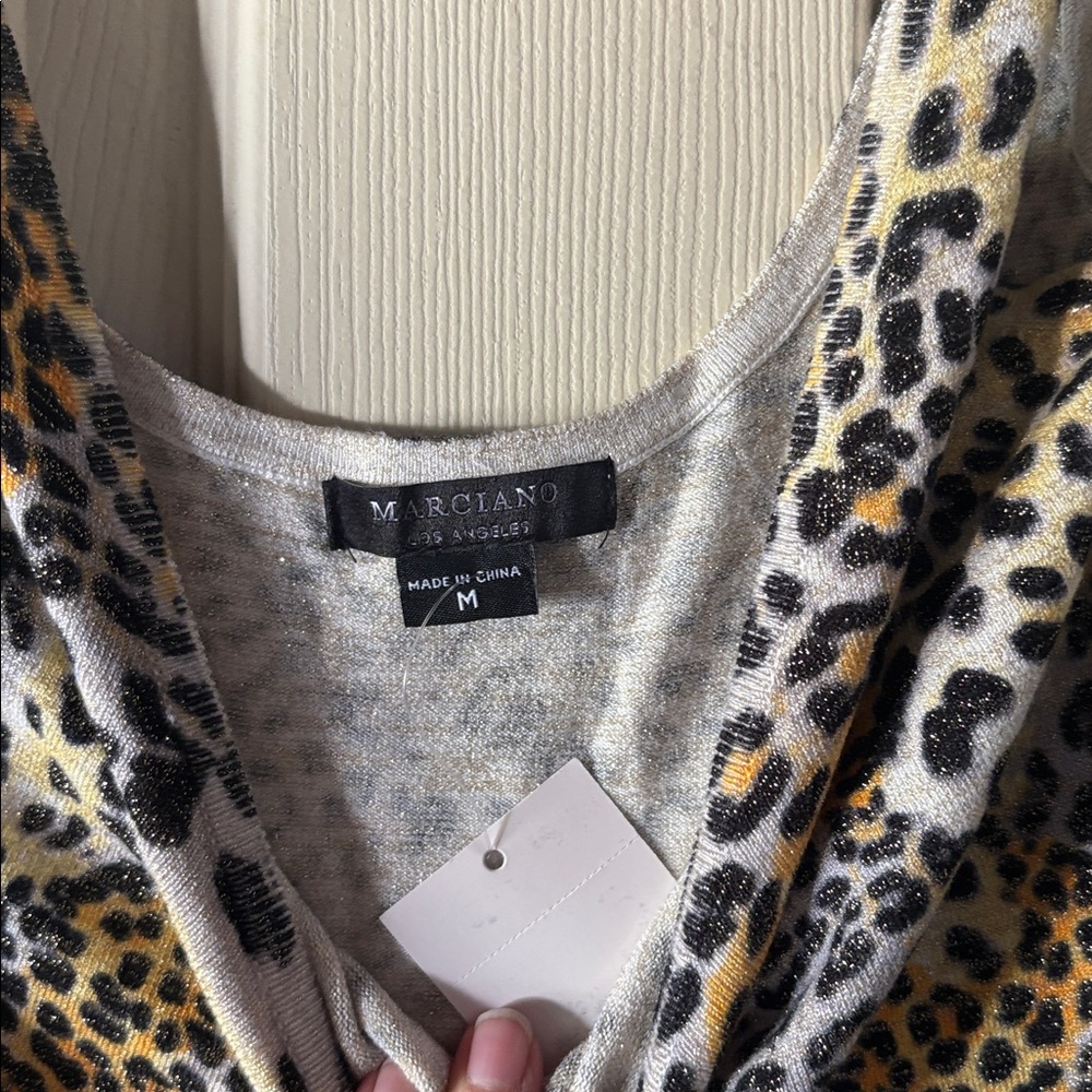Marciano Animal Print Dress - Picture 2 of 3